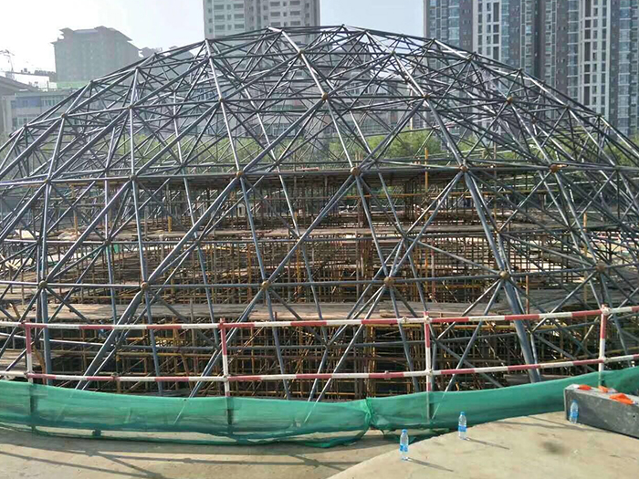 焦作球形网架钢结构施工